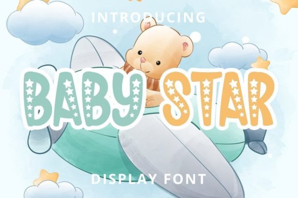 Baby Star: A Playful Display Font for Bright Branding