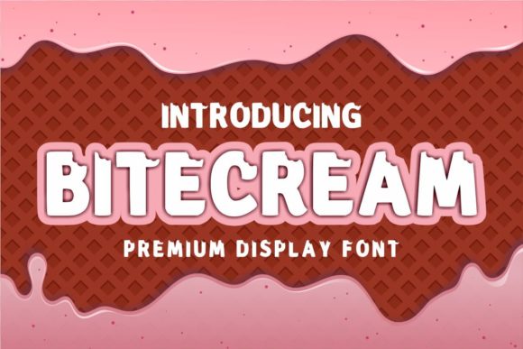 Bitecream Bold Display Font for Modern Web Design