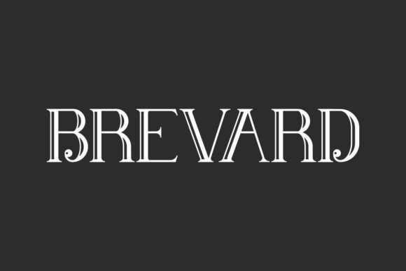 Brevard: A Display Font for Bold Editorial Statements