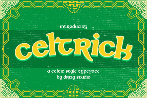 Celtrick Font for a Mystical Editorial Touch