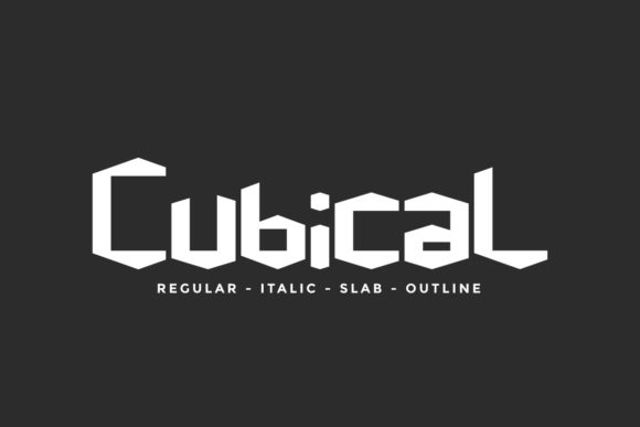 Cubical Font for Modern Branding and Creative Projects