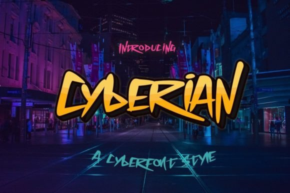 Cyberian Font: Boost Your Campaigns with Futuristic Typography