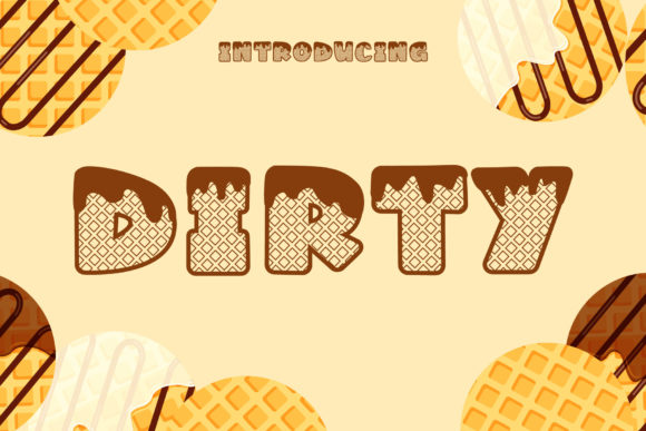 Dirty: A Display Font That Elevates Branding Projects