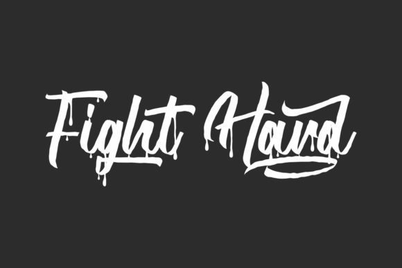 Fight Hard Font for Bold Editorial Designs