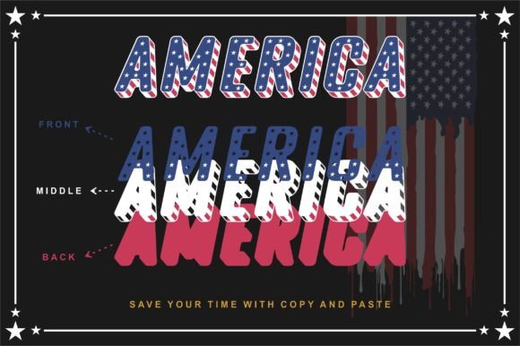 Freedom Usa: A Patriotic Display Font for Bold Branding