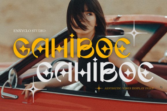 Gahiboe Font for Eye-Catching Campaign Designs