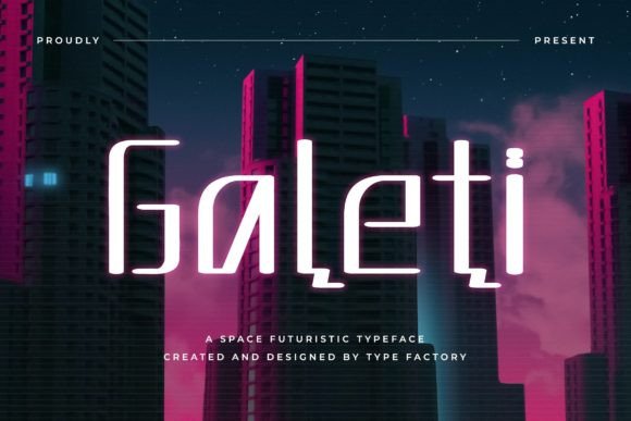 Galeti Font for Modern Display and Creative Projects