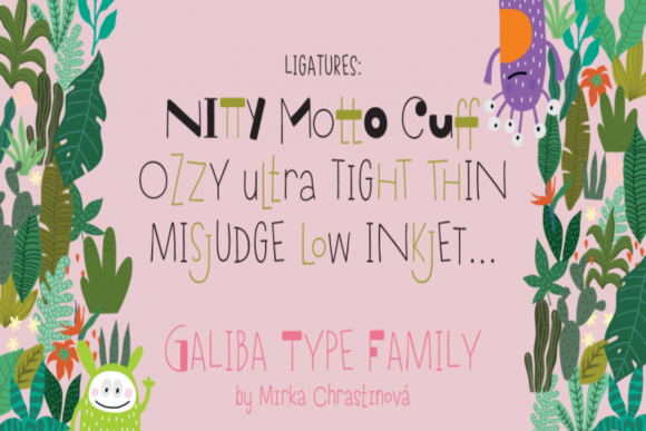 Galiba Typeface Review for Modern Editorial Design
