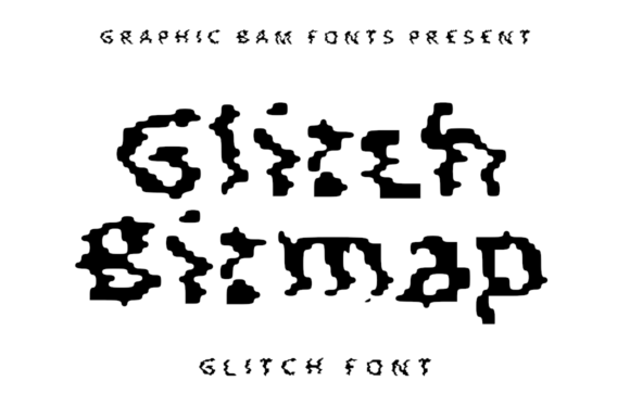 Glitch Bitmap: A Distorted Typeface for Bold Editorial Design