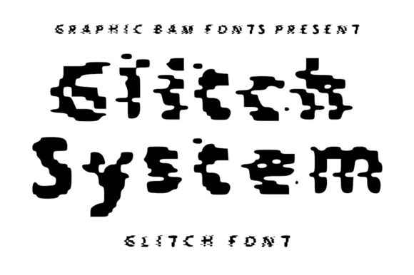 Glitch System: A Distorted Typeface for Bold Editorial Design