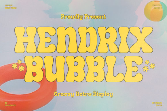 Hendrix Bubble: A Modern Display Typeface for Digital Brands