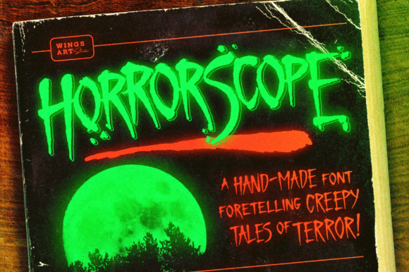 Horror Scope: The Ultimate Display Font for Bold Editorial Design