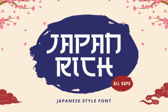 Japan Rich: The Bold Display Typeface for High-Impact Campaigns