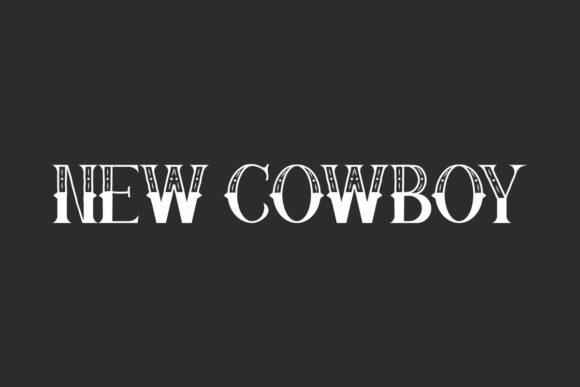 New Cowboy Display Font for Bold Branding and Visual Impact