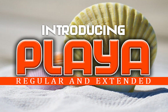 Playa: The Premium Display Font for Modern Web Design