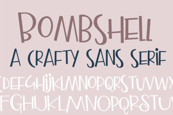 PN Bombshell: The Quirky Display Font for Relaxed Digital Brands