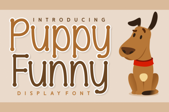 Puppy Funny Font for Trendy Web Design
