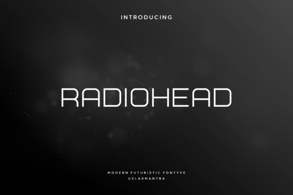 Radiohead Font for Futuristic Branding and Design