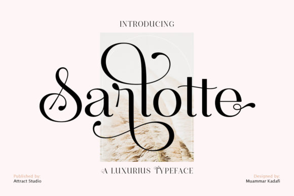 Sarlotte: The Stylish Display Font for Bold Branding