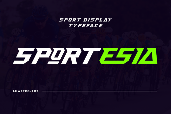 Sportesia: A Modern Font for Bold Branding