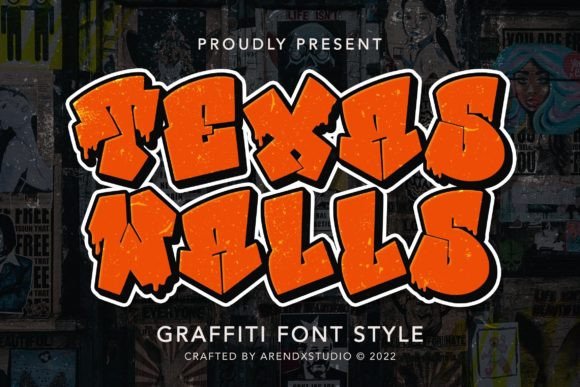 Texan Spirit in Typography: Texas Walls Font Review