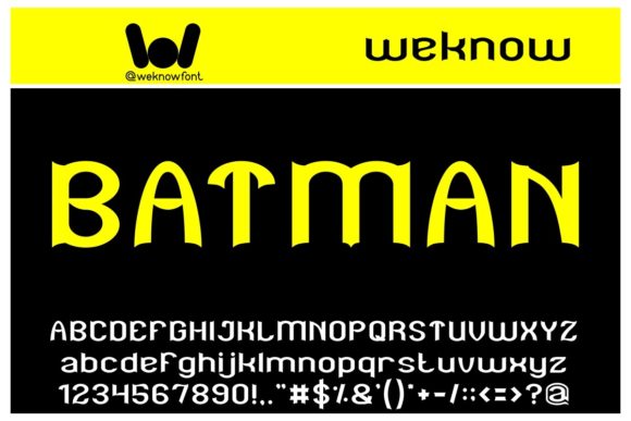 Why Batman Is the Perfect Display Font for Bold Editorial Design