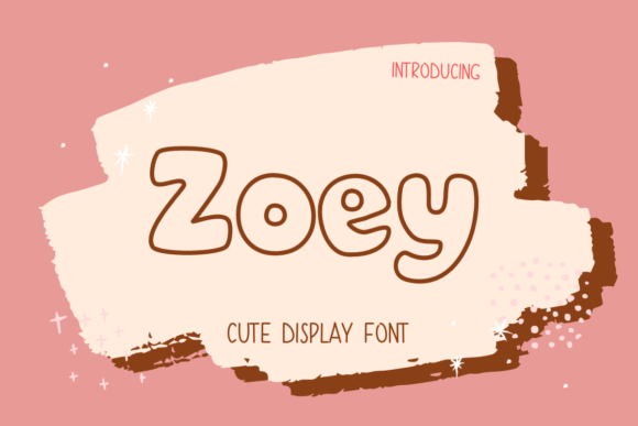 Zoey: A Bold Display Font for Distinctive Editorial Design